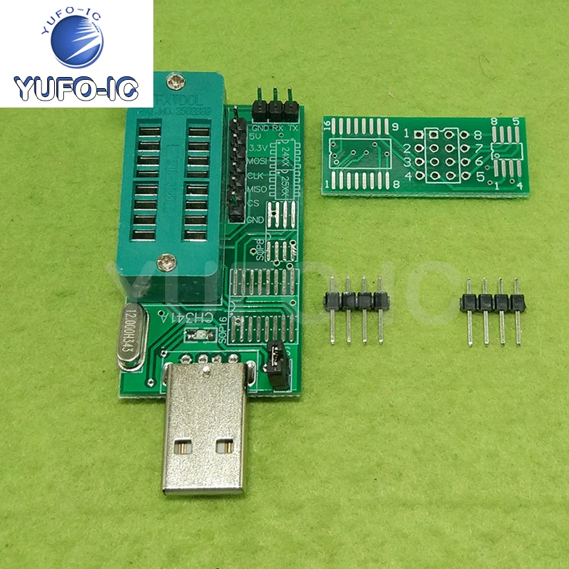 Bezpłatny statku 1 sztuk Ch341a 24 25 programator USB Router DVD Onboad programator Bios szczotki wideo