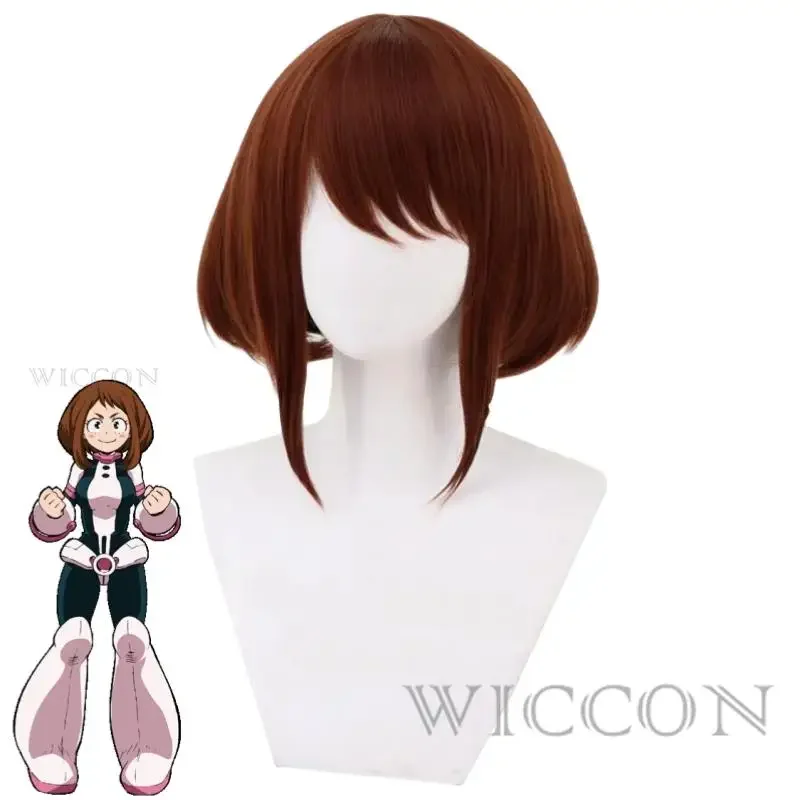 CosplayAnime Midoriya Izuku Deku Uraraka Ochaco Asui Tsuyu Froppy Boku No Cosplay disfraz peluca mono traje de Halloween