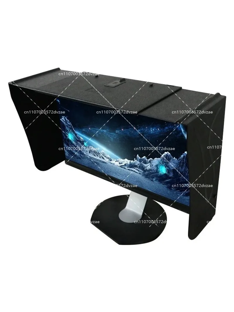 Computer Monitor Hood Desktop 17-27-Inch 41-71cm Width Sun Visor Printing And Graphic Design
