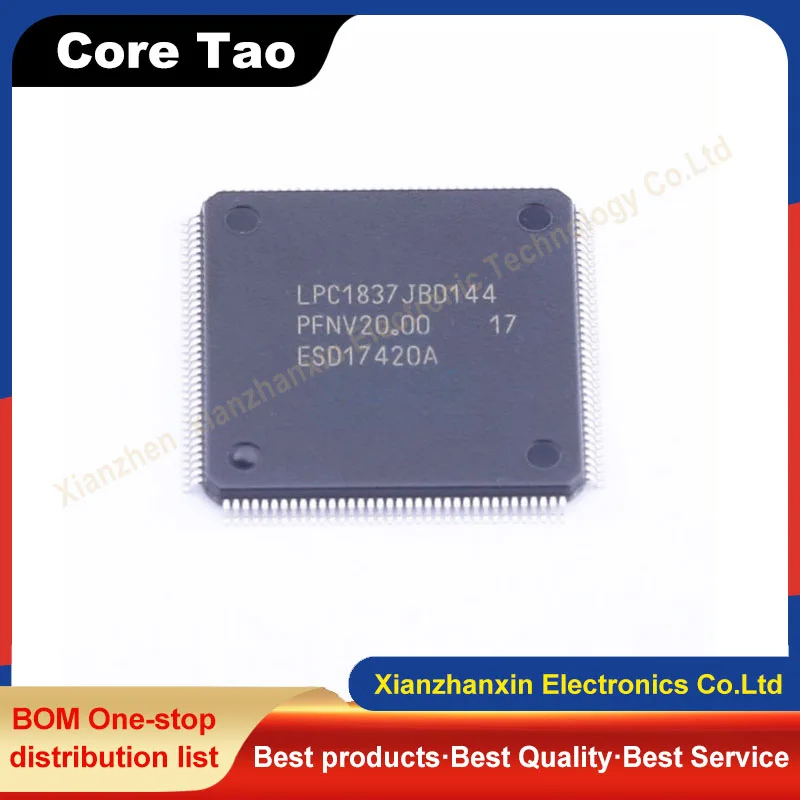 

1PCS/LOT LPC1837JBD144 LPC1837 LQFP144 Micro controller single-chip microcomputer new and original