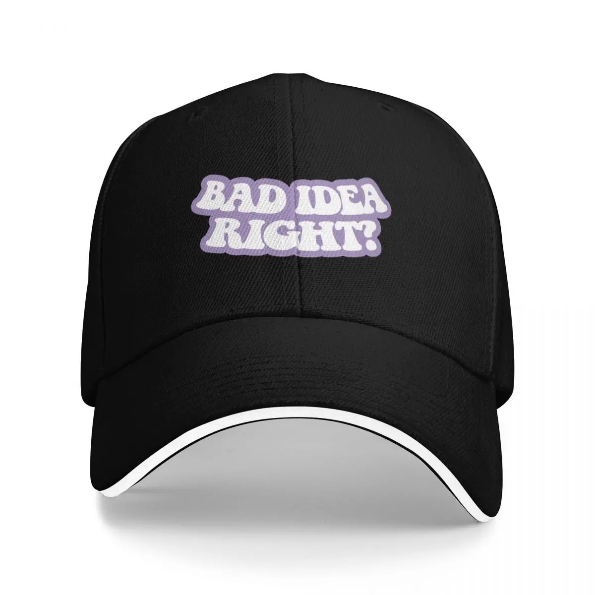

bad idea right (white) arch 2 Baseball Cap Sunscreen Sun Cap Men's Luxury Women's