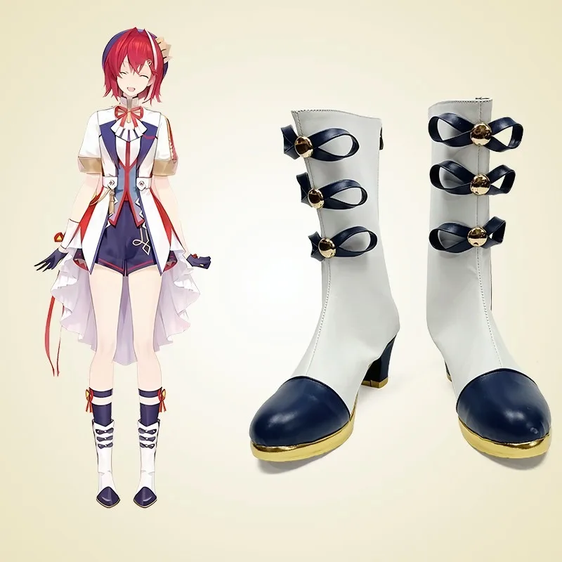 

Anime VTuber Hololive Ange Katrina Cosplay Shoes Halloween Custom Made Boots