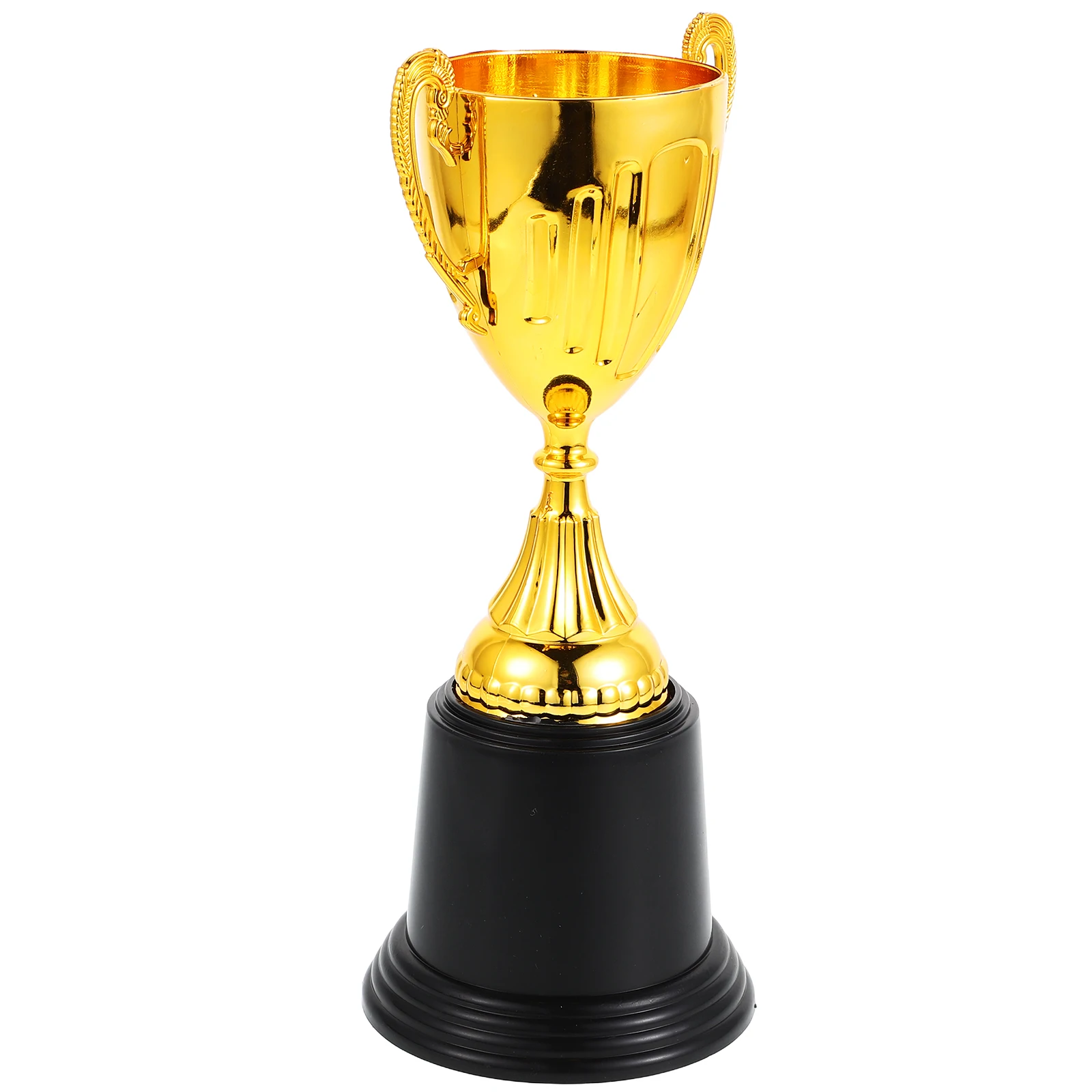 

Compact Gold Finish Trophy Cup for Youth Sports Events - Perfect for Soccer Basketball Racing Champion Keepsake Award