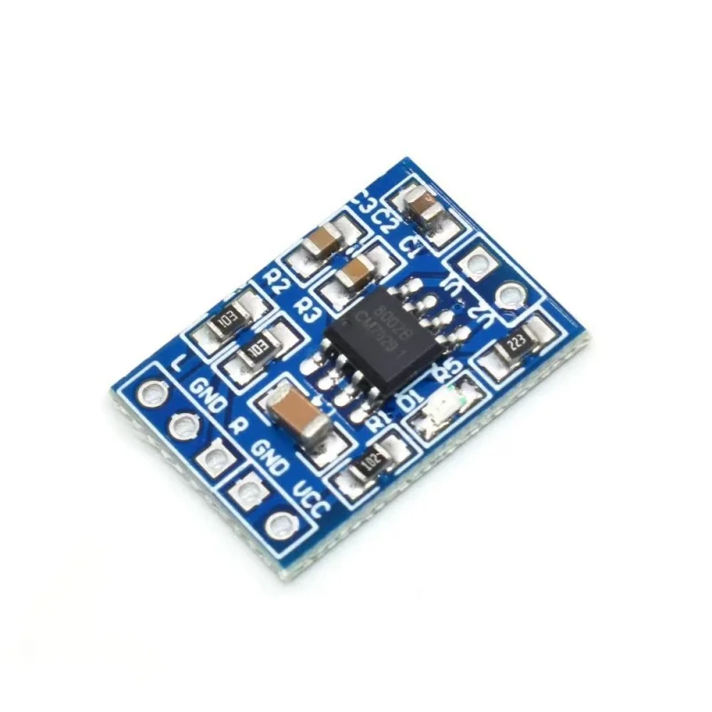 HXJ8002 Módulo de placa amplificadora 3WA Módulo amplificador de áudio estéreo de buzina