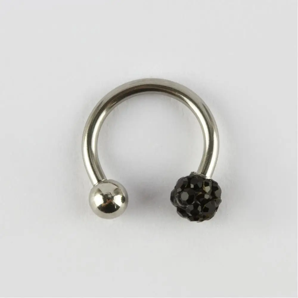 Cubic zirconia Ear And Eyebrow Piercing