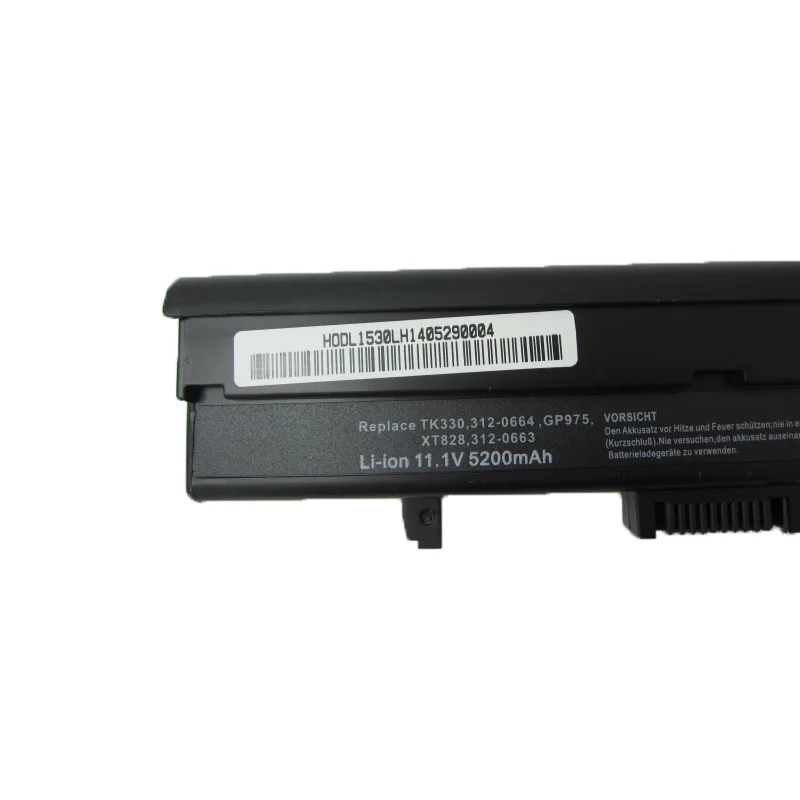 Bateria do portátil PP28L para Dell, XPS M1530, TK330, TX363, RN887, RU028, T330, TK330, TK362, TK363, XT816, XT827, XT828, 3UR18650F-2-DLL-23, 2-UR18650F-