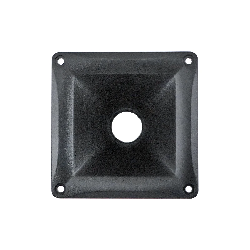 GHXAMP 4.5 بوصة 115 مللي متر * 115 مللي متر مكبر الصوت القرن سائق رئيس 34 مللي متر محلية الصنع المتكلم البلاستيك ABS شل اكسسوارات محول 2 قطعة