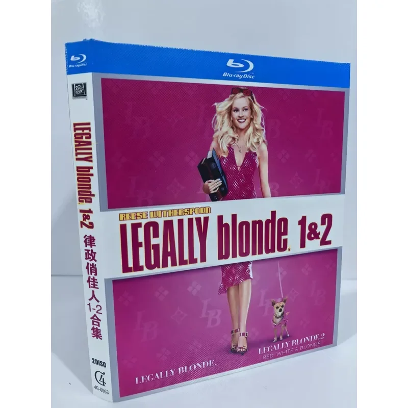 Blu-ray Pretty Lady of Law 1 and 2 Starring Reese Witherspoon Two-Part Package