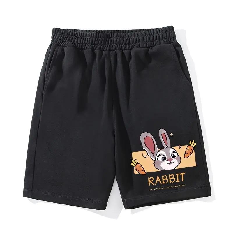 

Новинка 2025, мужские шорты Zootopia, летние аниме, Джуди, Nike, брюки для пар, капри, хлопковые повседневные пляжные шорты для улицы