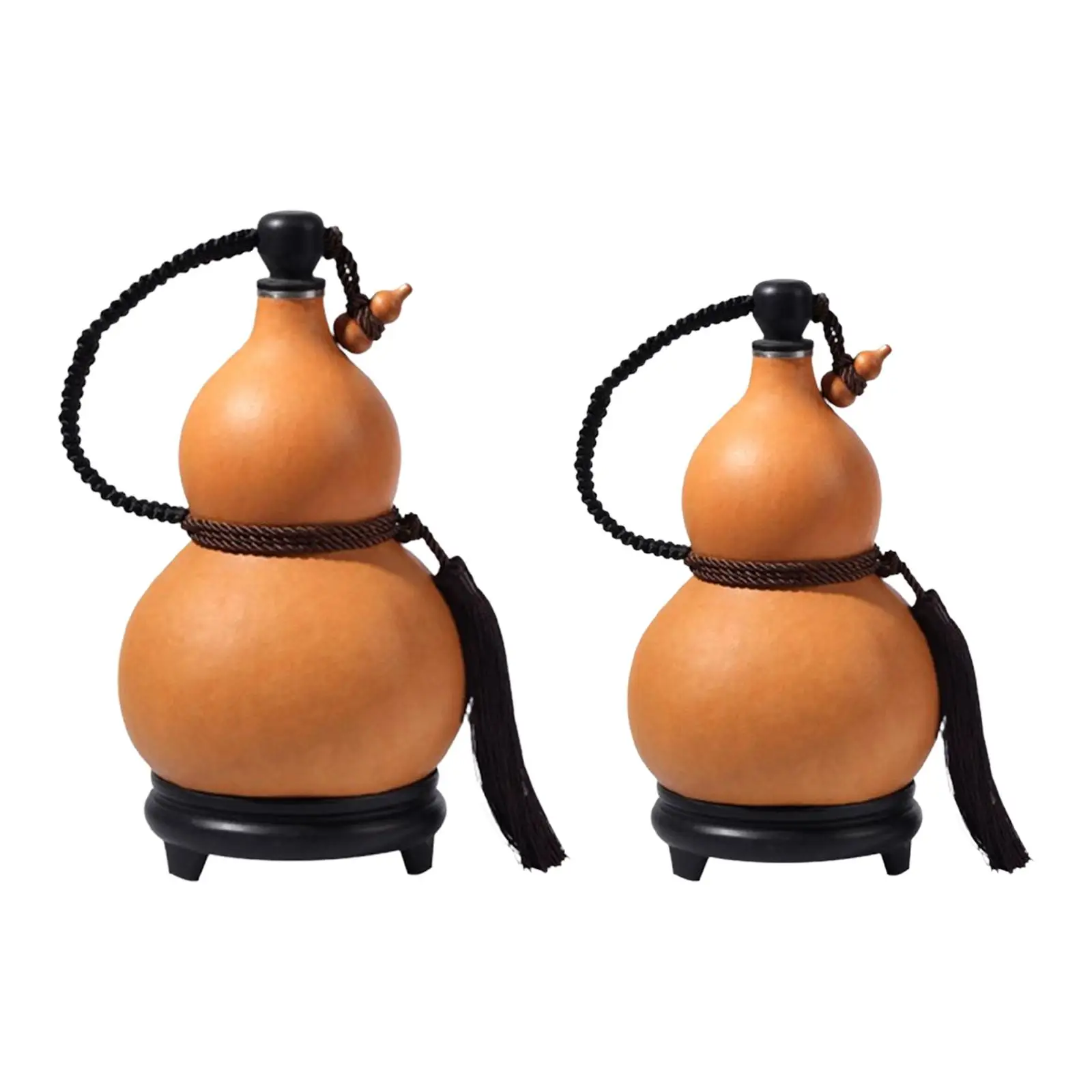 Flagon Desktop Decoration Kettle Gourd Ornament for Indoor Outdoor Hotel