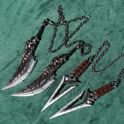 Valorant Weapon Blades of Primordia Kuronami No Yaiba Ninja Kunai Melee Weapon Model Metal Samurai Sword Ornaments Gifts Toys