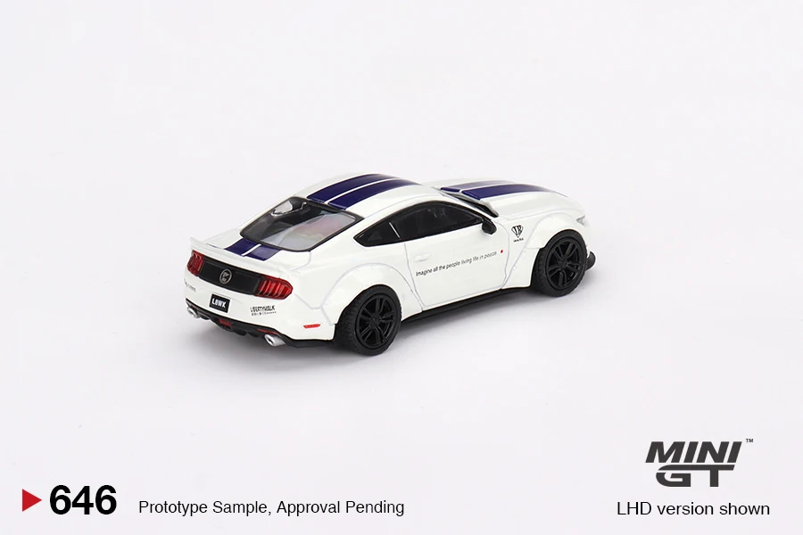 MINIGT 1:64 Wide Body GT Simulation Alloy Car Model 646#