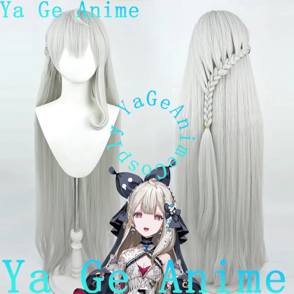 

Парик для косплея VTuber Reimu Endou, новый наряд, аниме, шоу-игра, ролевой парик, используемый для танцевальных вечеринок в стиле аниме