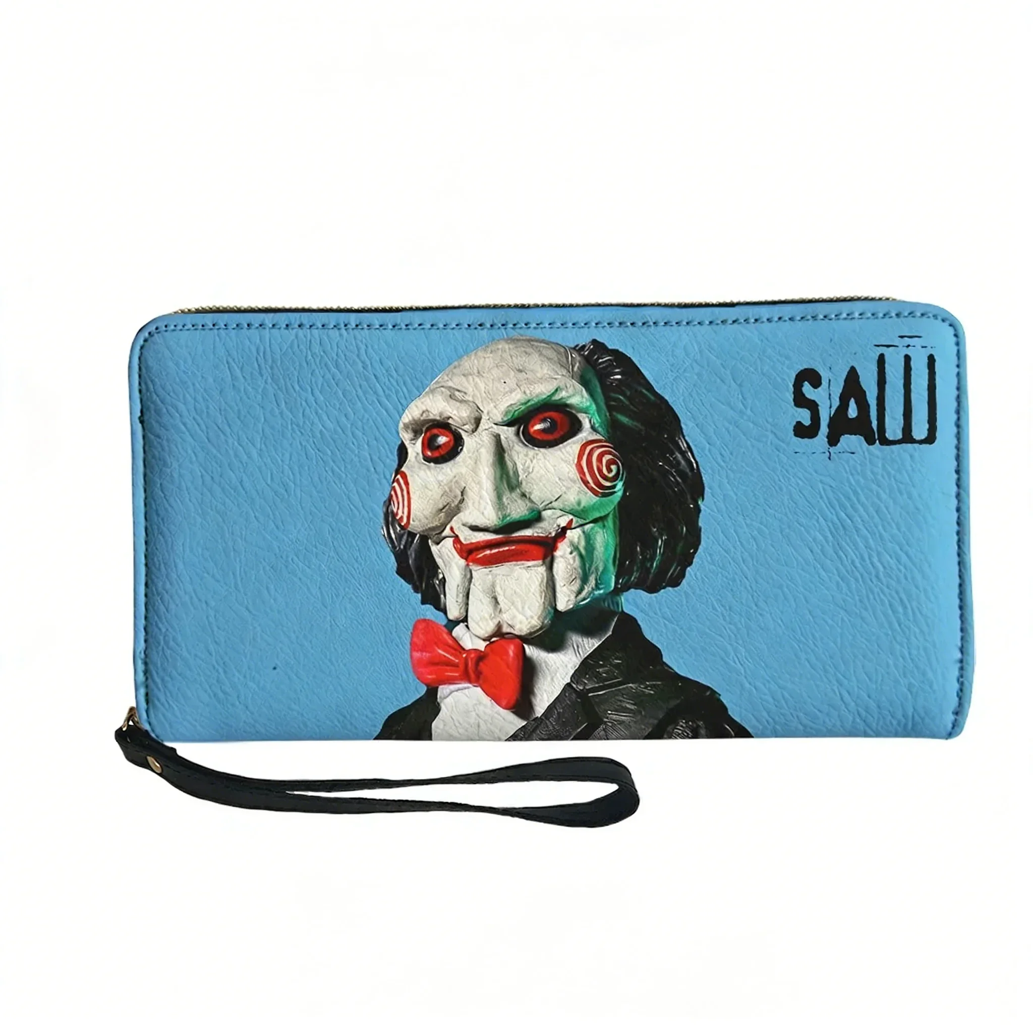 

Кошелек-портмоне унисекс для мужчин, женщин и подростков, длинный кошелек на молнии с двойным принтом, модный, для повседневного использования, с персонализированными узорами, на заказ