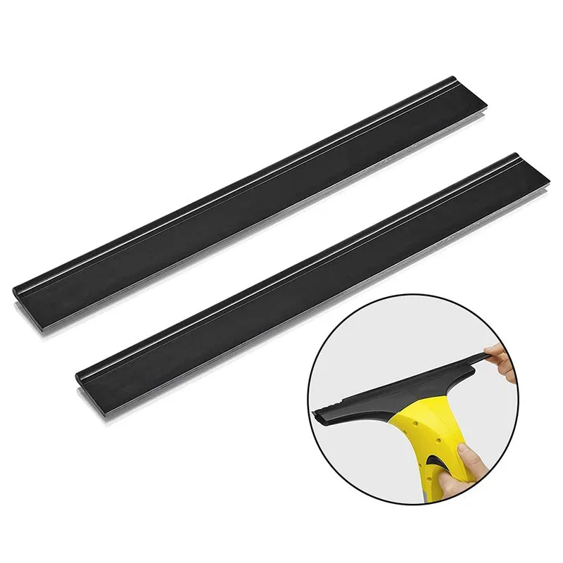 2 Pieces Of 280mm Scraper, Suitable For Karcher Wv1 Wv2 Wv5 Rubber Strip Window Scraper Tool