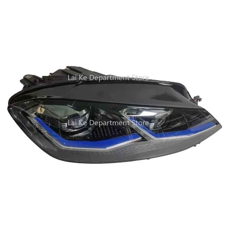 

For The Golf 7.5 generation LED headlights come with blue stripes and are original car LED headlight