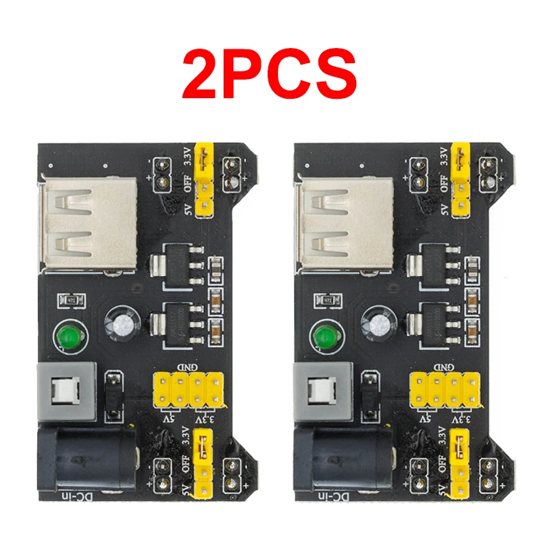 2 Pcs Breadboard Po…