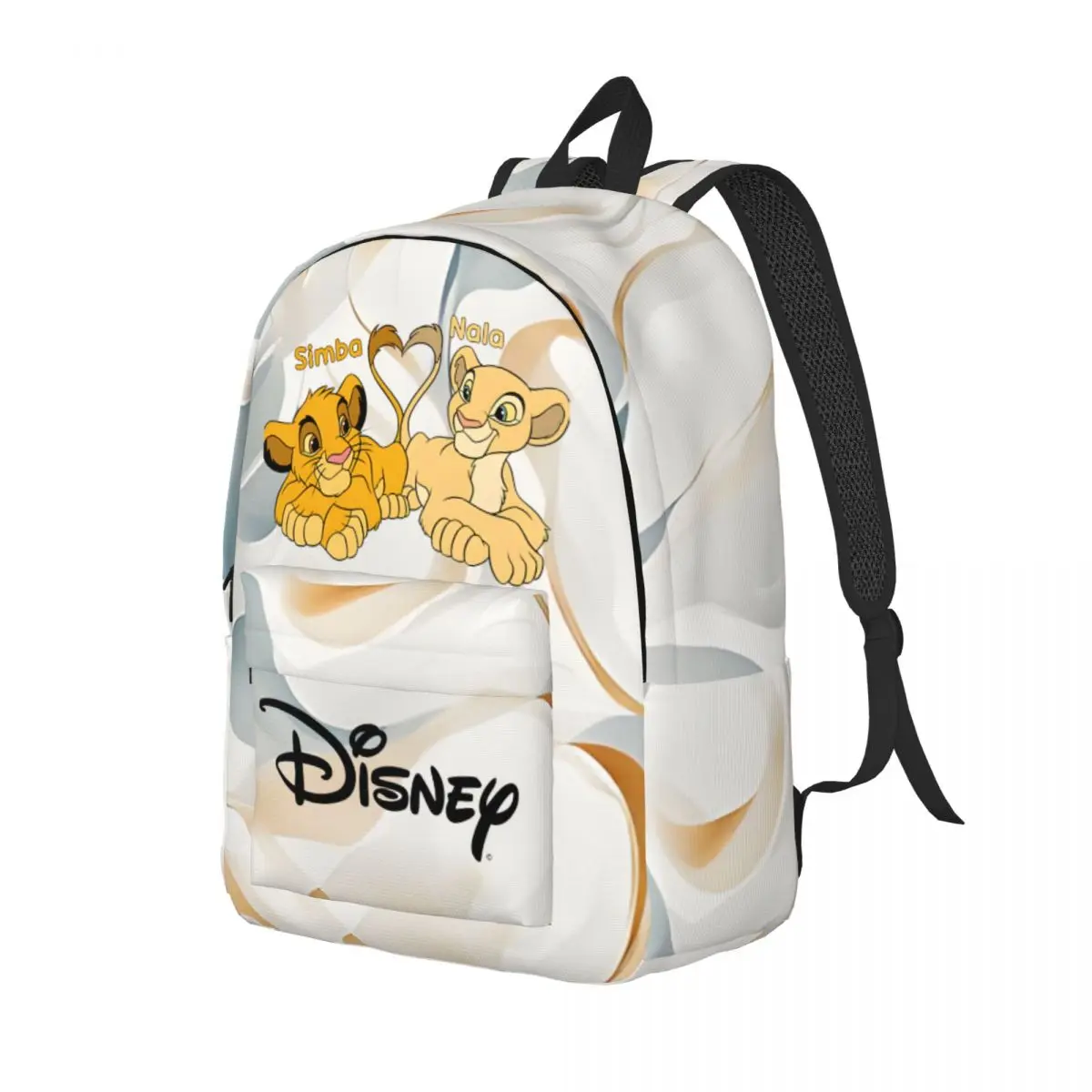 Famous Disney Movie The Lion King Simba Sturdy Shoulder Vintage Children's Bags For Boy Girl Kindergarten Bag Back To School