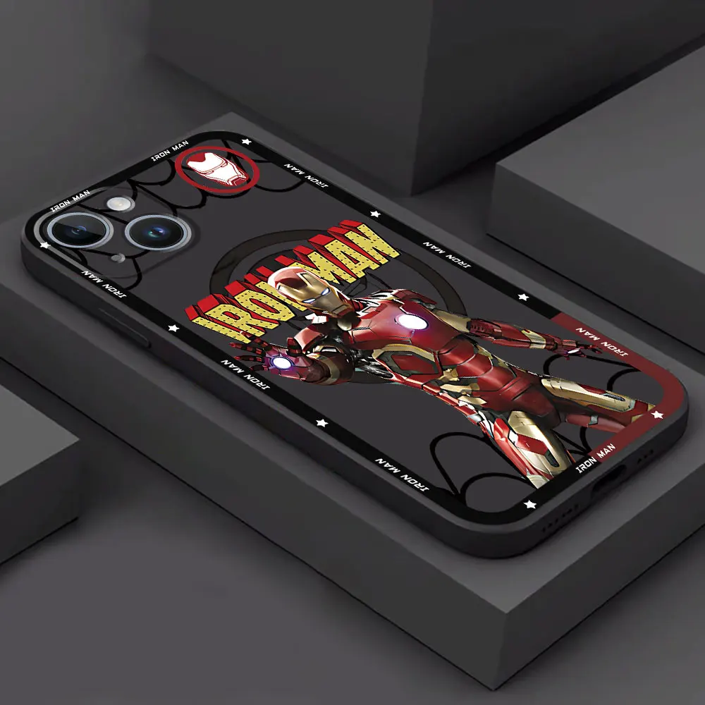 Marvel Super hero Cool Cover Luksusowe, matowe, miękkie etui TPU na telefon do Google Pixel 6 Pro 7a 6a 8 Pro 7 Pro