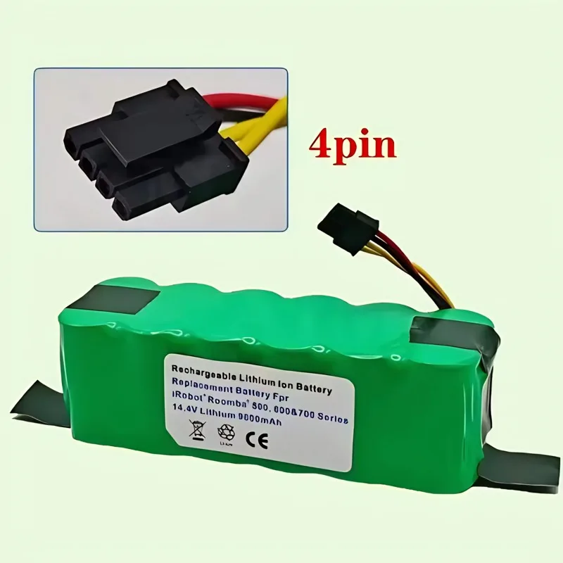 

Аккумулятор NiMH 14,4 В 3500 мАч для роботов-пылесосов Kitfort KT504, Haier T322 T321 T320 T325/Panda X500 X580/Ecovacs Spiegel CR120
