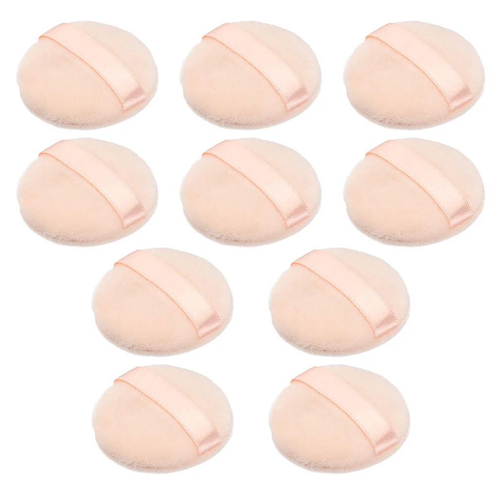 Applicatore di polvere morbida in spugna per trucco da 20 pezzi per fondotinta viso strumento da donna portatile facile da pulire