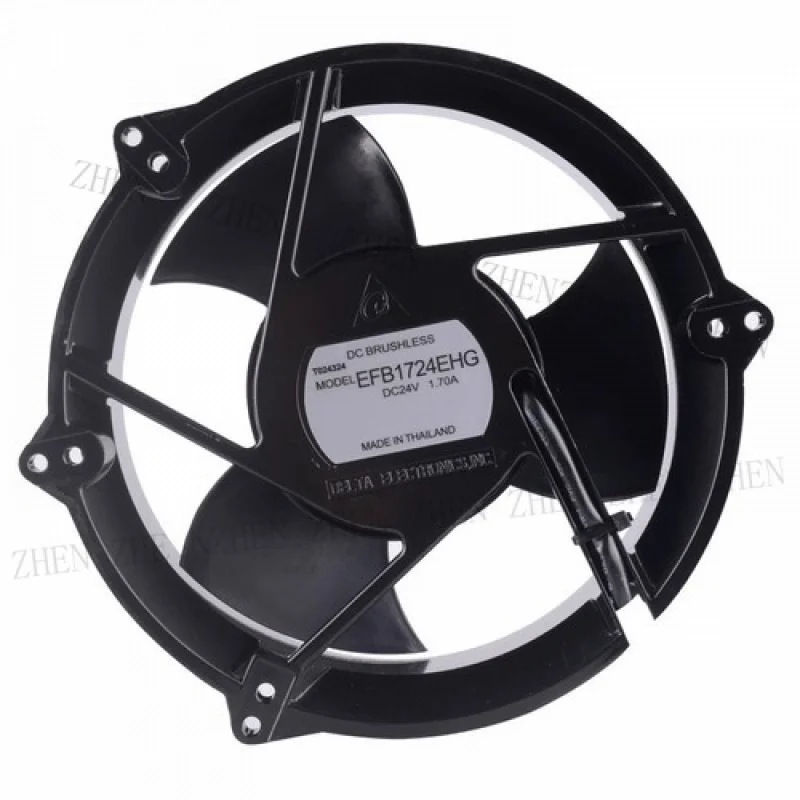 

Y FOR EFB1724EHG DC24V 1.70A 17CM 17251 Circular Aluminium Frame Cooling Fan