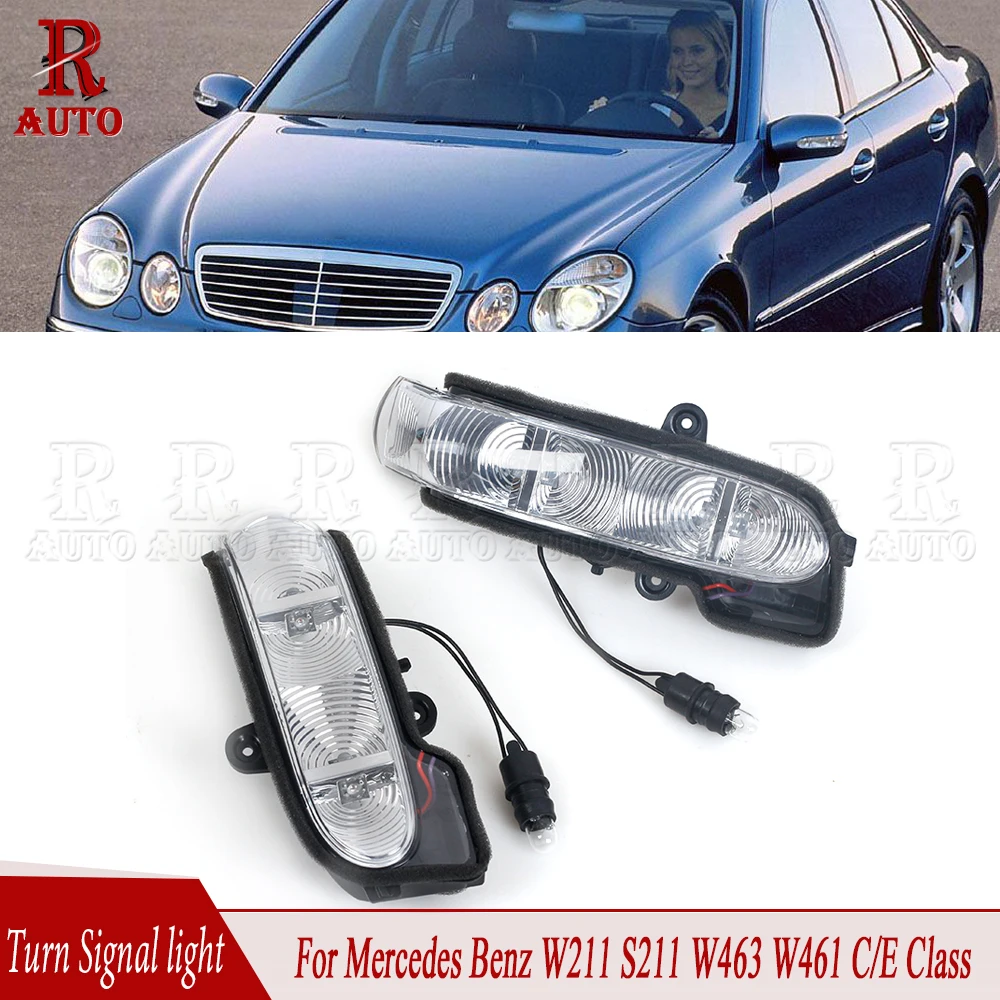 Turn Signal Light 2038201321 2038201421 RearView Side Mirror Indicator Light For Mercedes Benz W211 S211 W463 W461 C/E Class