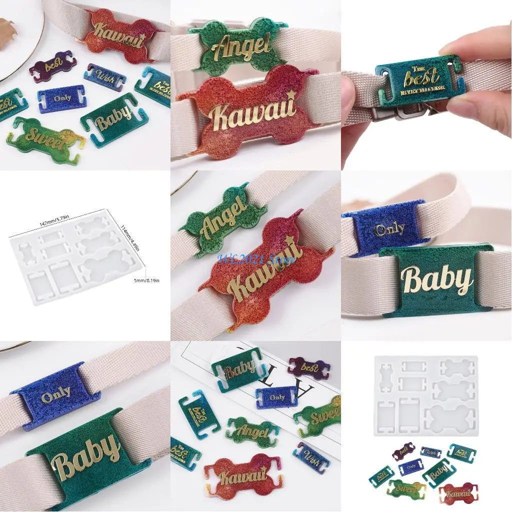 

G5GC Expert Pet Collar Label Cast Flexible Elastomer Crafting Essential Tool