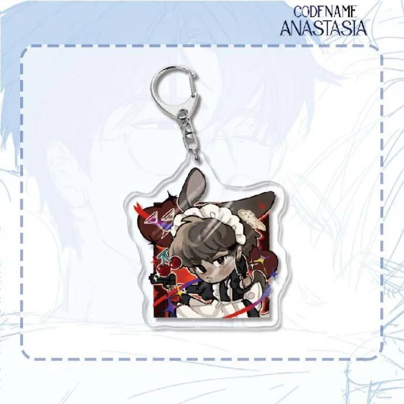 Codename:anastasia Anime Acrylic Keychain Character Key Chain