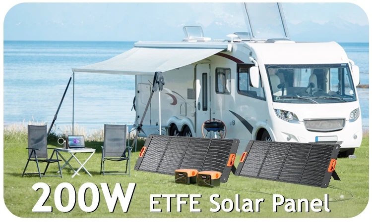 200W Faltbare Solarmodule 100W Zelle Tragbares 420W Solar-Ladepanel Komplettset für Outdoor-Tourismus Camping Powerstation – Detail 1
