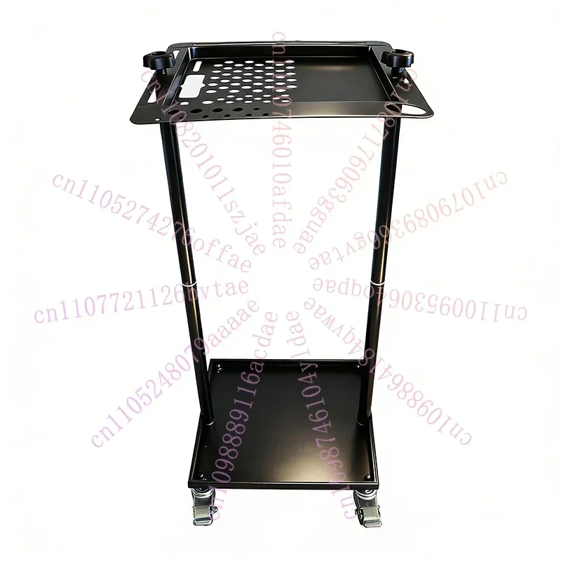 2-Layer Multifunctional Car Dent Repair And Wash Tool Trolley Wheeled Beauty Workshop Storage Cart for Auto Maintenance