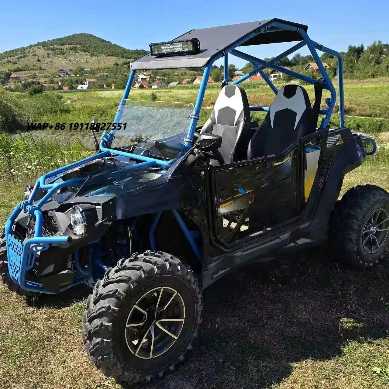 Hot Selling Automatic Shaft Drive 400cc UTV Utility Vehicle with Differential for Farm Buggy Car