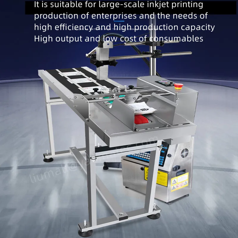 Imagem -05 - Terno Eletrônico da Máquina da Paginação com Largura da Página 530cm Impressora Automática Inteligente do Inkjet da Máquina de Paginação para Caixas da Caixa