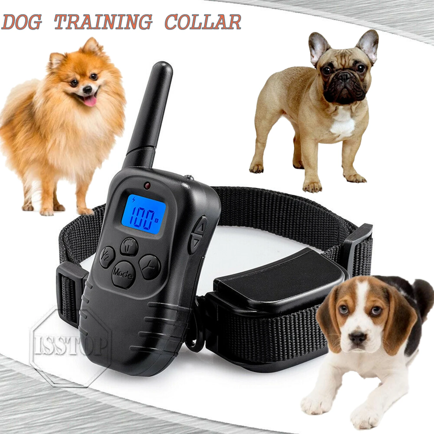 

Transform your pet's behavior with this essential, powerful, and adjustable remote pet training collar - The key to successful t