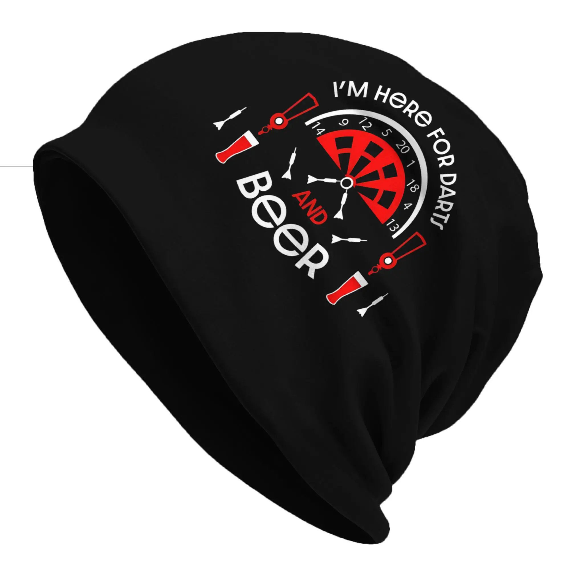 Best  Dad Darts Love Darts   Playing Darts Hat Autumn Caps Men Women  Skullies Beanies Ski Caps Soft Bonnet Hats