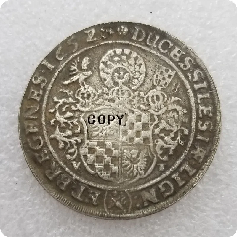 THALER-1652-GEORGIVS-LUDOVIC-CHRISTIAN COIN COPY commemorative coins-replica coins medal coins collectibles Challenge Pocket Coi