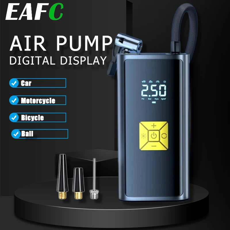 

EAFC 6000 psi Многофункциональный насос для шин мАч автомобильный воздушный компрессор беспроводной/проводной портативный воздушный насос для шин для автомобиля мотоцикла