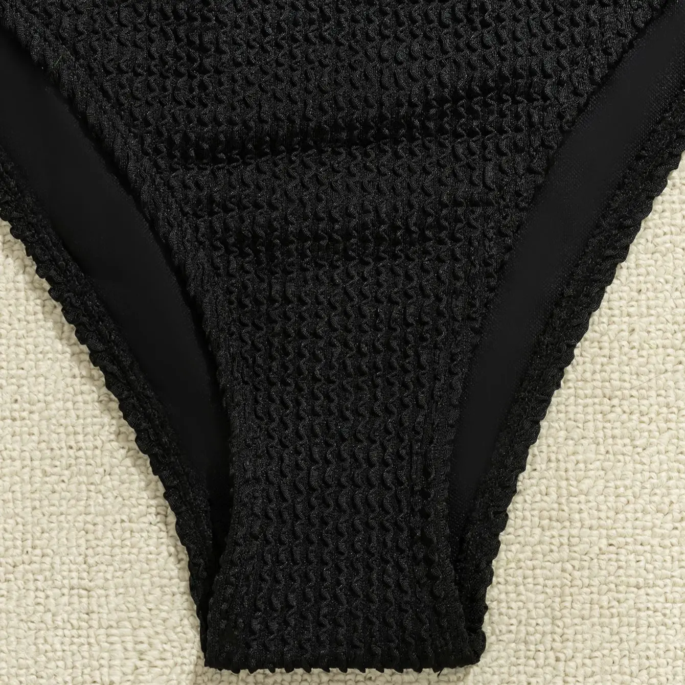 one-shoulder bikini Suit sexy 2 Pieces Swimming Suit triangle beach short strip bra swimwear