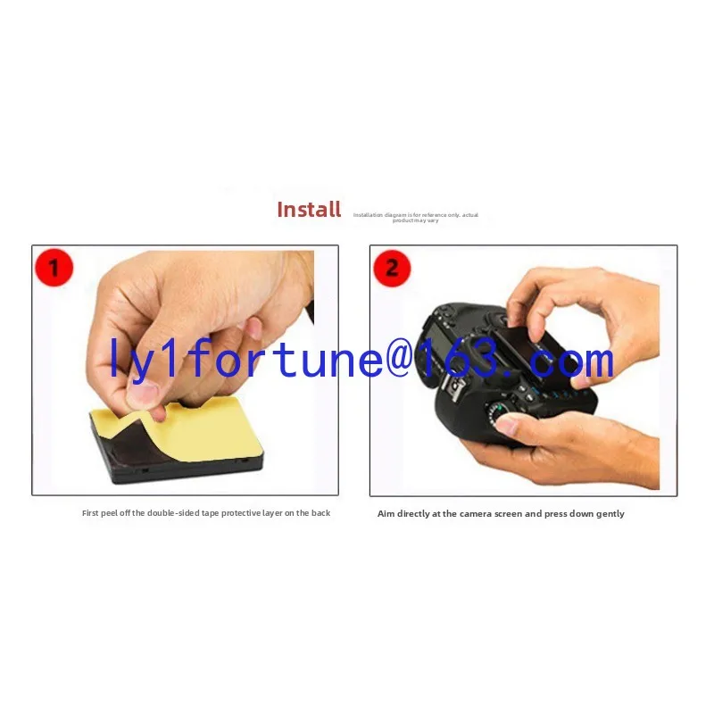 Universal 3.0 LCD screen sunshade for 3-inch camera screen LCD screen sunshade