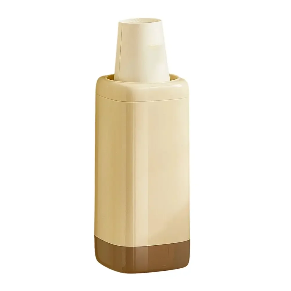 Mounted Disposable Cup Holder with Dustproof Protection and Waterproof Design for Organized Storage at For Home or Work