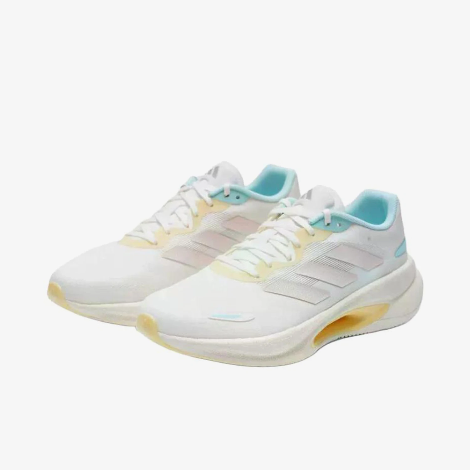 Adidas genuine VELOSTAR new women's white light blue running shoes KJ5181