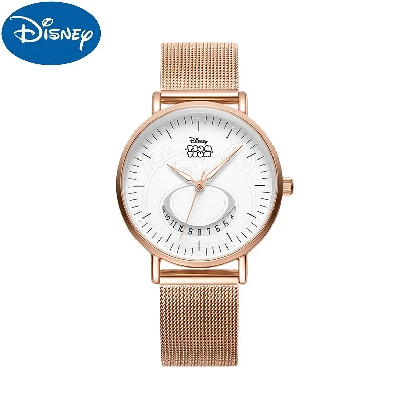 Disney Lots-o'-Huggin' Bear Women Quartz Wristwatch Cartoon Dial Toy Story Lady Clock Girl Wristband Luminous Date Reloj Montres