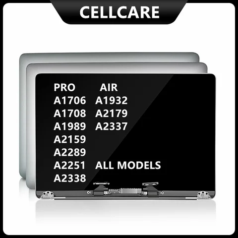 Nuevo para Macbook Retina 13 "A1706 A1708 A1989 A2159 A2289 A2251 A1932 A2179 A2337 A2338 montaje de pantalla LCD para ordenador portátil