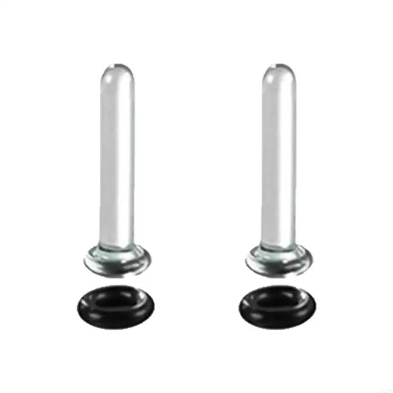 Stabiles Glasohr -Dehnungs -Set -Stecker für Ohrenmessgeräte mit einzelnen -Expander -Schmuck für Körperpiercing – Detail 1