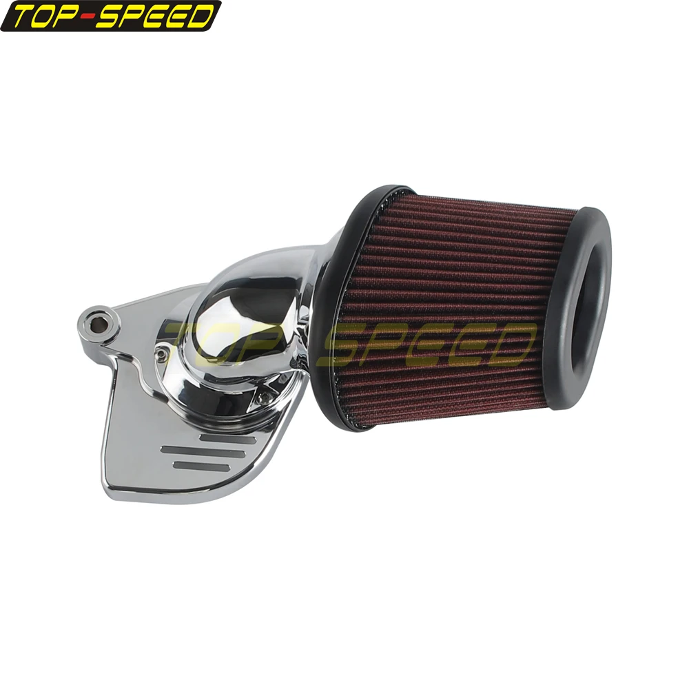Round-to-oval Air Filter Motorcycle CNC Air Cleaner Intake For Harley Touring Road King 2017-2025 Softail 18-24 Freewheeler17-Up
