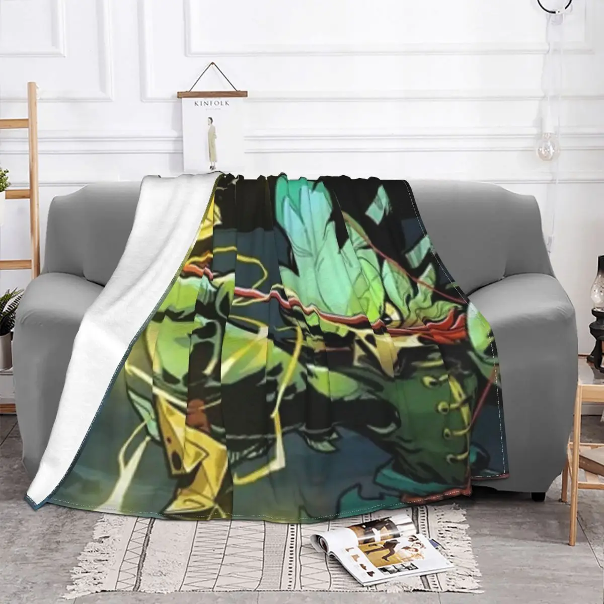 Gunfire Reborn Blanket Fleece Velvet All Season Multifunction Thin Archery Dinosaur Throw Blankets For Bedding Bedspread