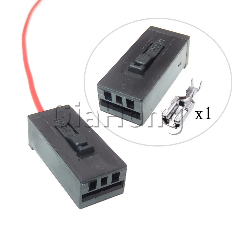 

1 Set 1 Ways Starter Auto Accessories Car Plastic Housing Unsealed Socket 1900-1003 Automobile High Current Power Wire Connector