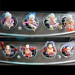 15cm ONE PIECE Figure anime cute girl decorate Luffy Toy home furnishings doll Model cake decorations gift