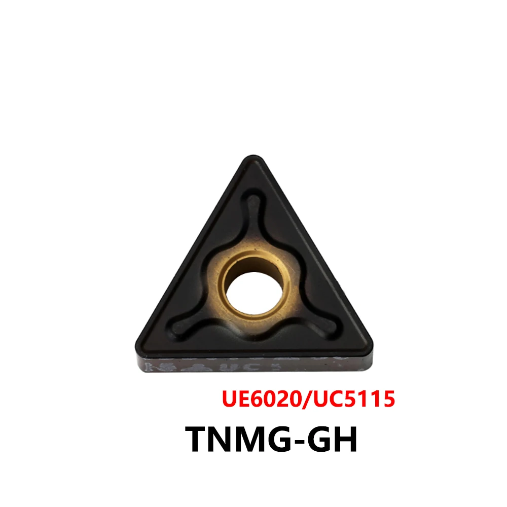 Carbide Inserts Original TNMG 160404 GH TNMG160408-GH UE6020 TNMG160412-GH TNMG220412-GH UC5115 TNMG160408 TNMG1604 CNC Cutter