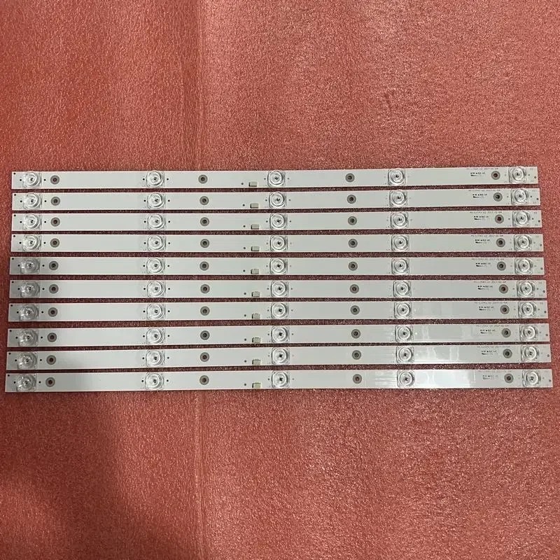 10pcs 5LED(6V) 532mm LED Backlight Strips For 55LUA29E Skymaster 55SUA2505 MS-L1543 V2 CX550DLEDM 10x5LED